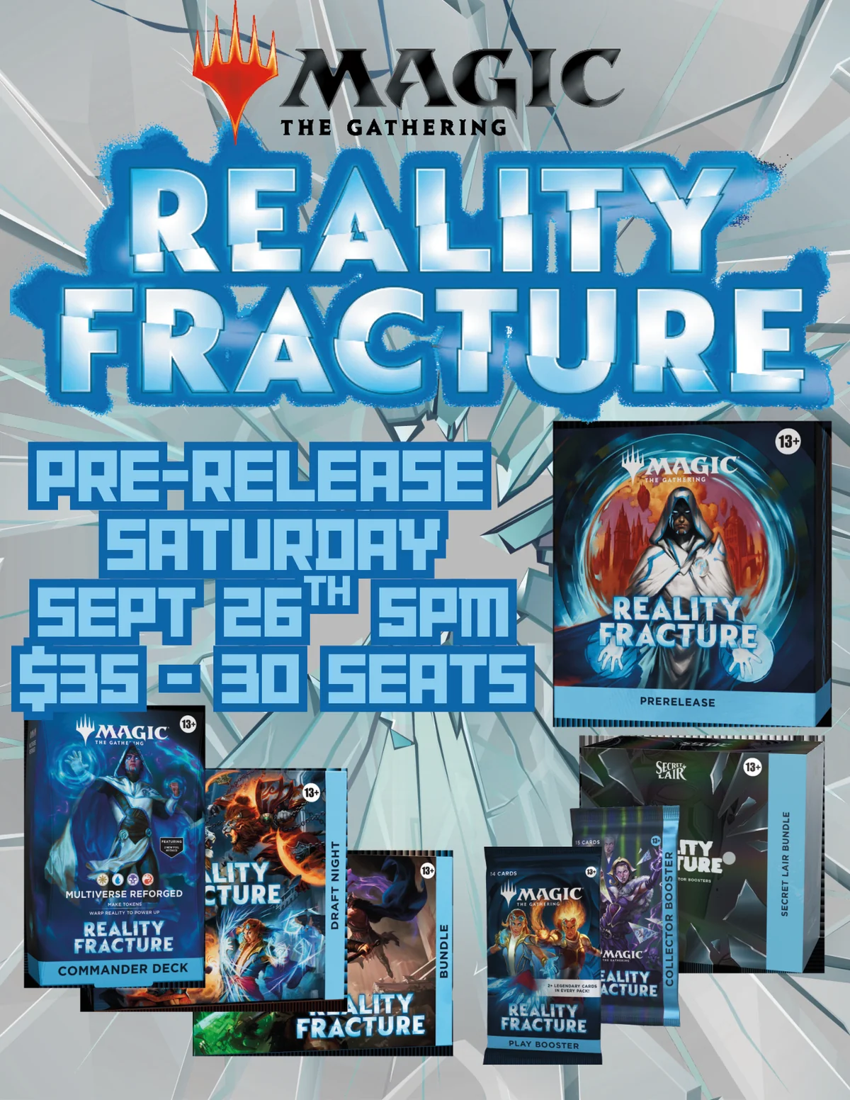 Reality Fracture Pre-Release event