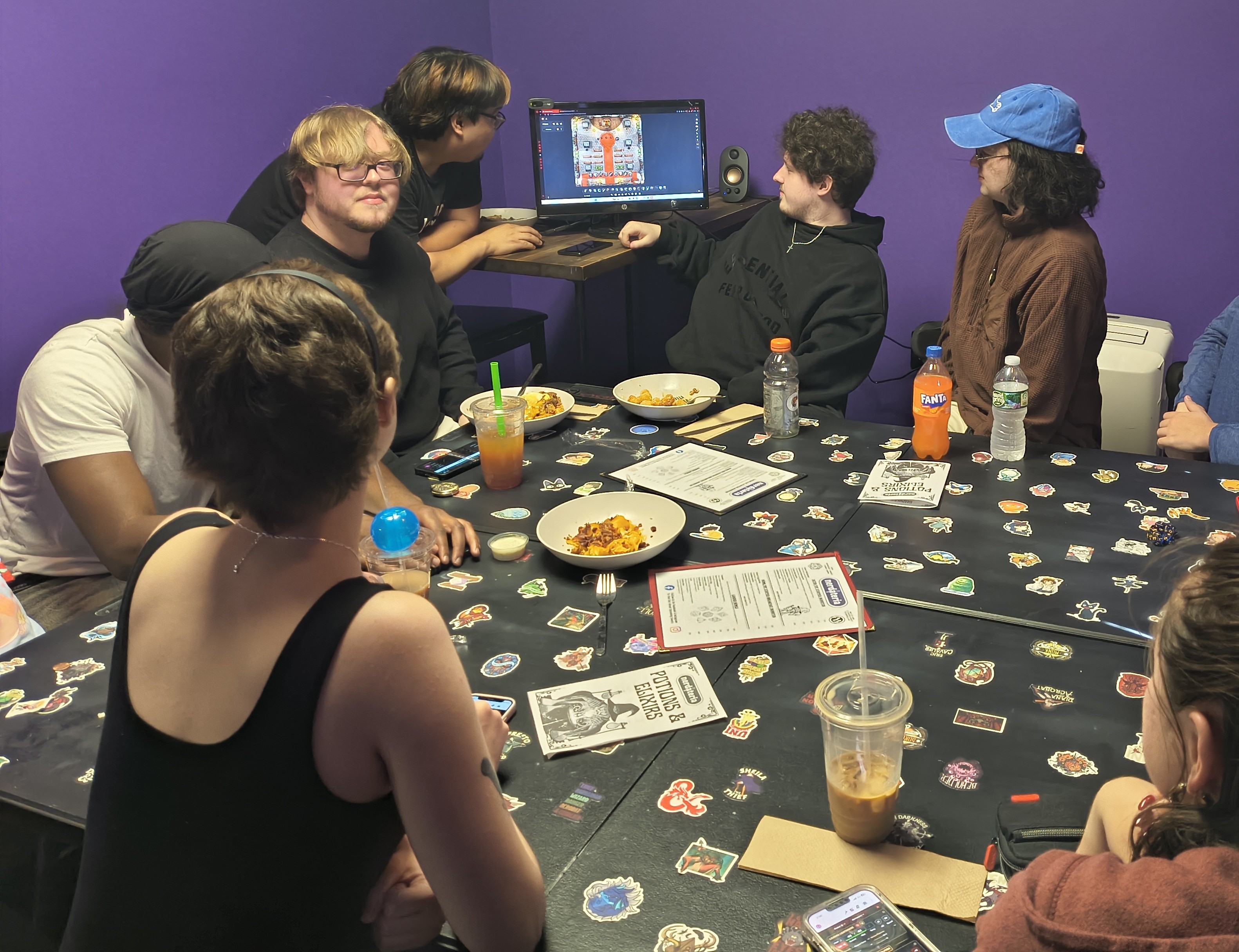 Private game night group at Nerdateria