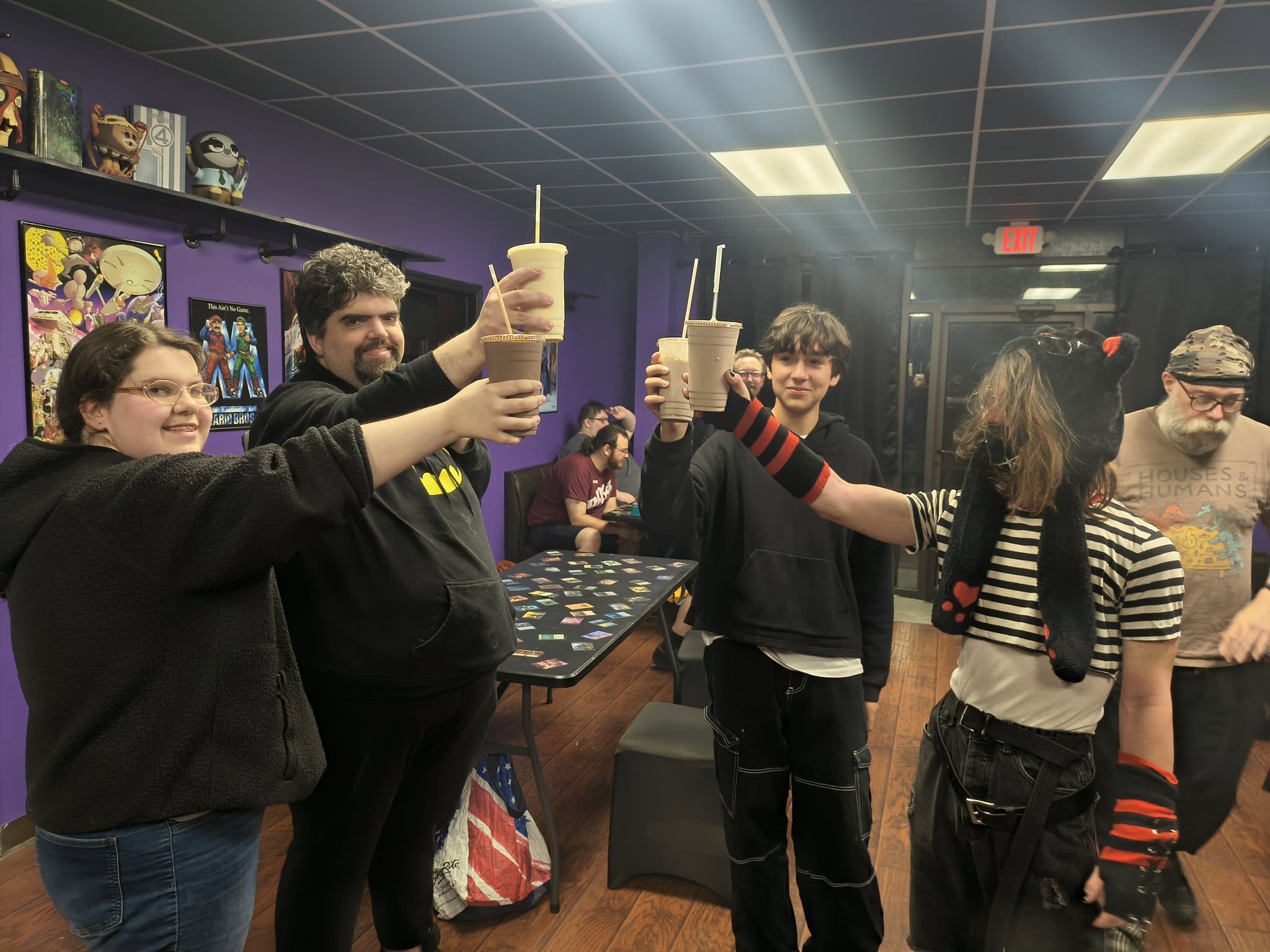 Community gathering at Nerdateria
