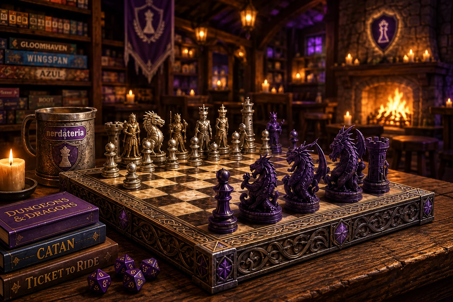 Wednesday Chess Night at Nerdateria