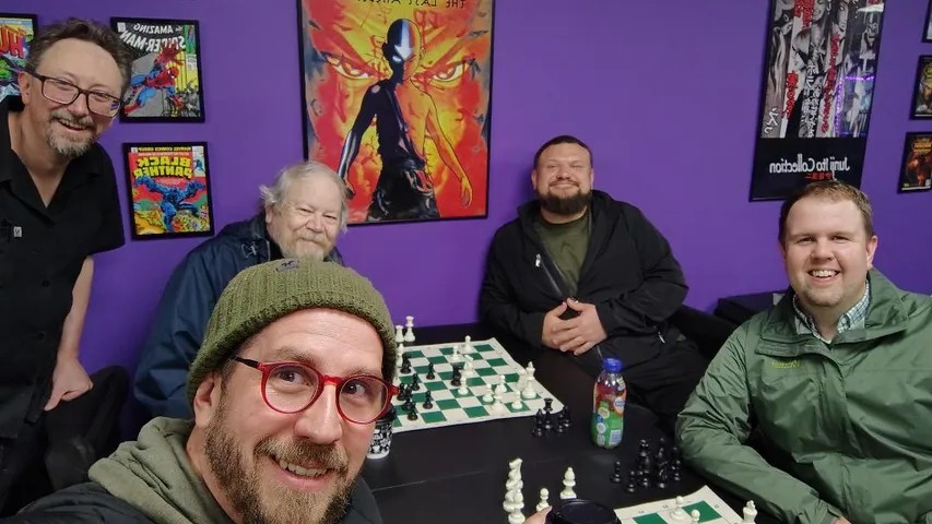 Players at Nerdateria game tables